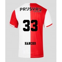 Dres Feyenoord David Hancko #33 Domáci 2023-24 Krátky Rukáv